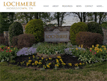 Tablet Screenshot of lochmerehoa.com